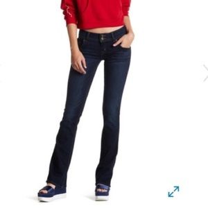 HUDSON signature boot cut dark wash jean 25